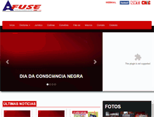 Tablet Screenshot of afuse.org.br